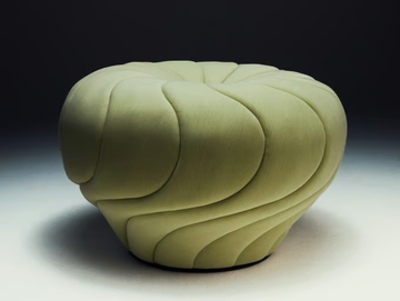 CHAMPIGNON - Fabric pouf by La Manufacture - view 2
